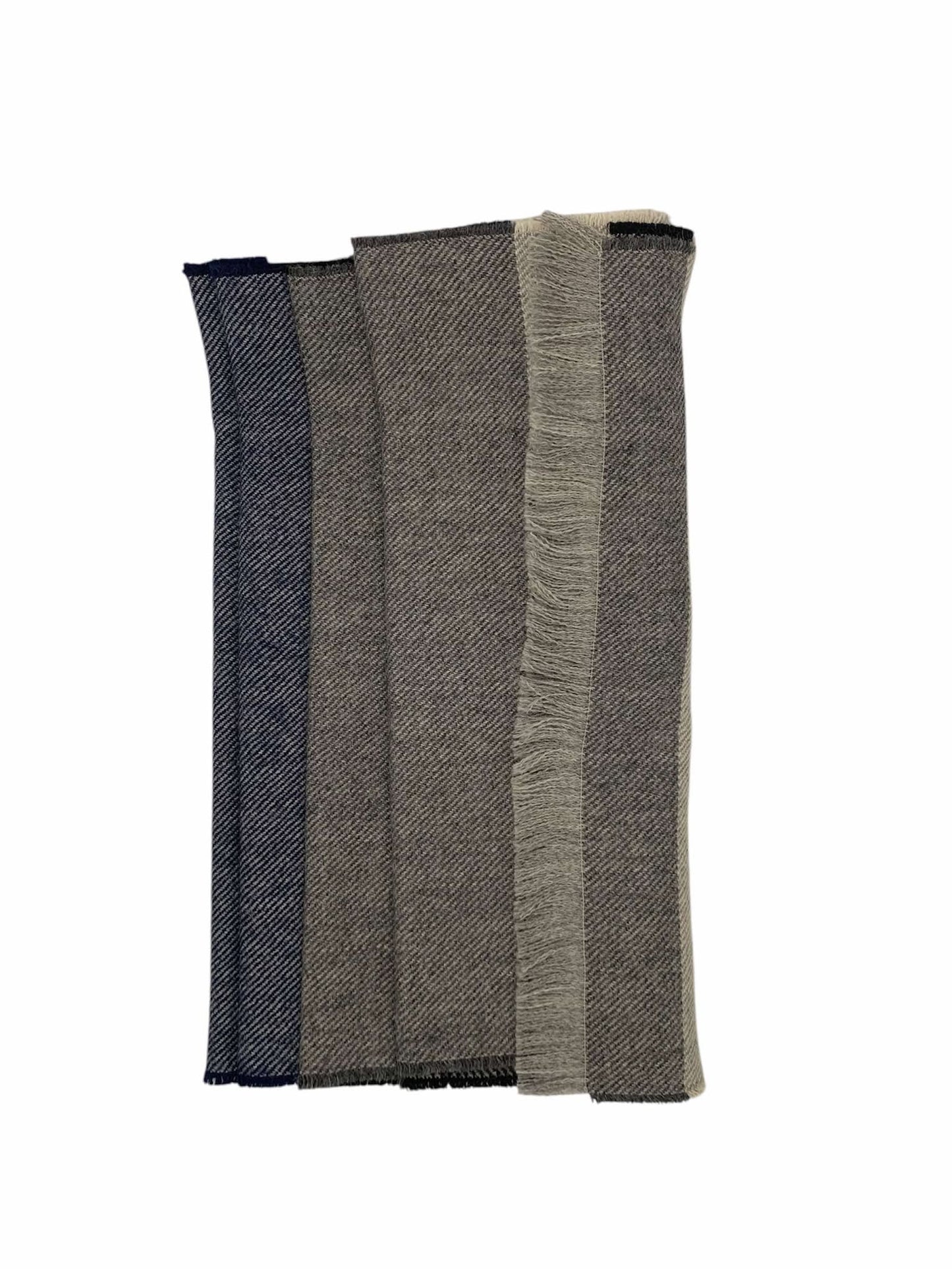 Baby Alpaca Scarf with Stripes