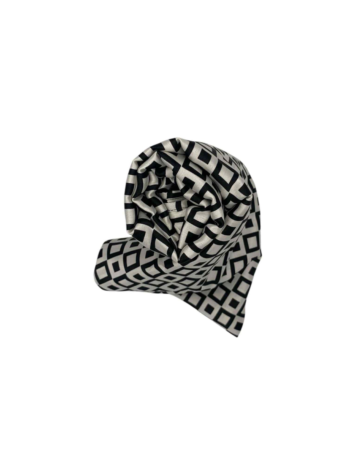 Black & White Squares Scarf