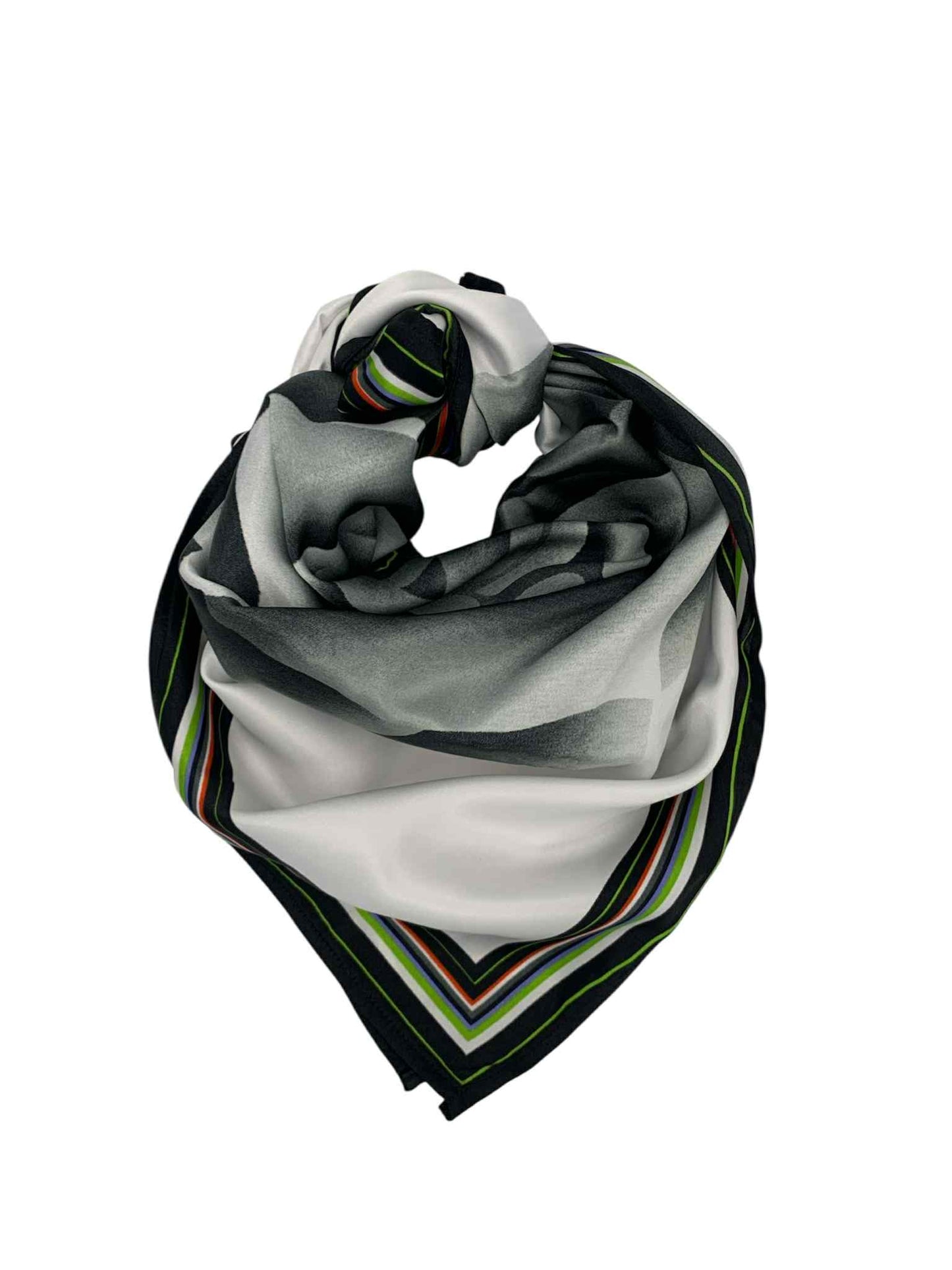 Black Rose Square Scarf