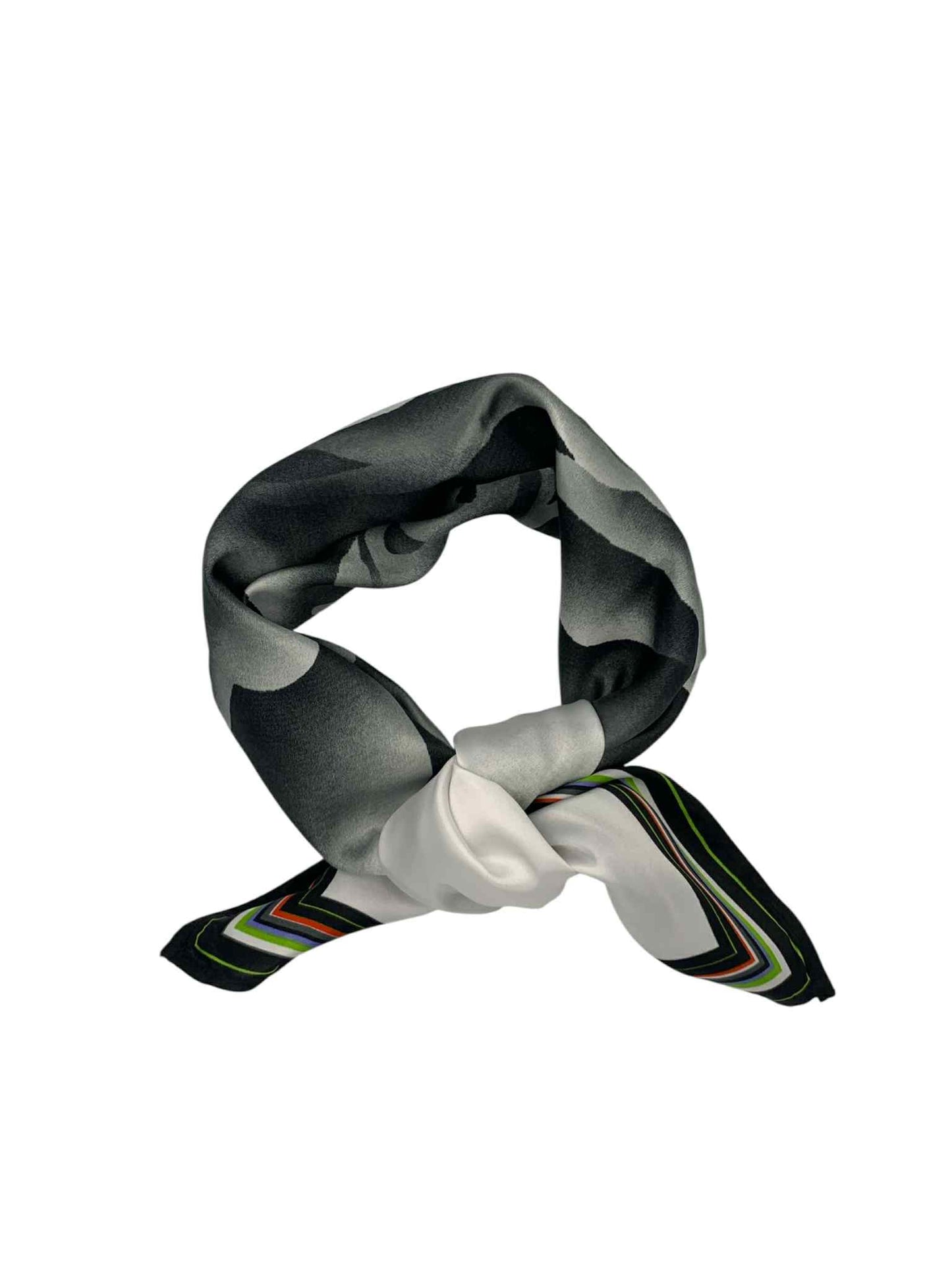 Black Rose Square Scarf